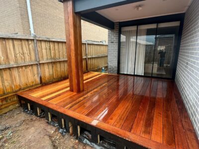 Merbau Decking Project