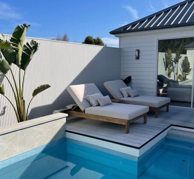 Outside Pool Area Project - Mount Eliza VIC