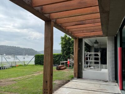 Rustic Pergola - Palm Beach NSW