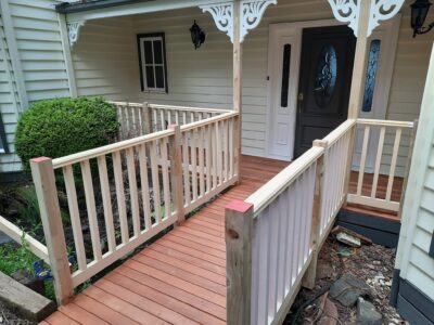 Merbau Deck Project - Mount Dandenong VIC